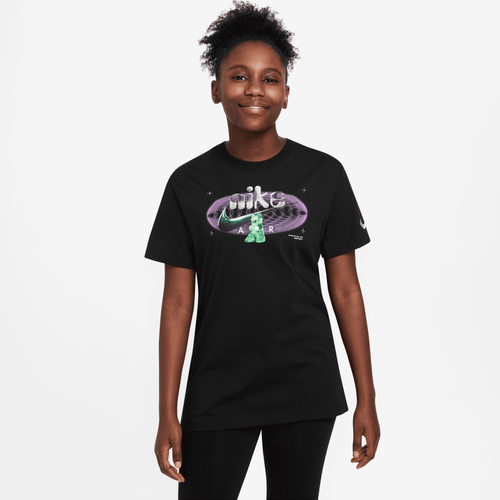 

Girls Nike Nike NSW BF Air Bear T-Shirt - Girls' Grade School Black Size XL