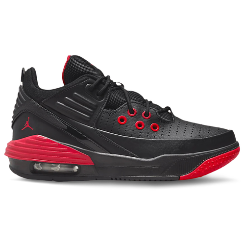

Jordan Boys Jordan Jordan Max Aura 5 - Boys' Grade School Basketball Shoes Black/University Red/Black Size 4.0