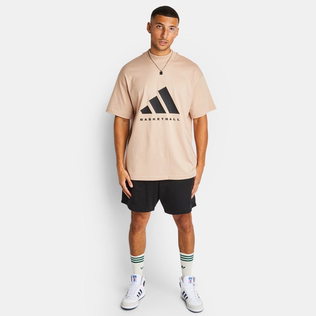 Adidas Basketball Tee - Men T-shirts