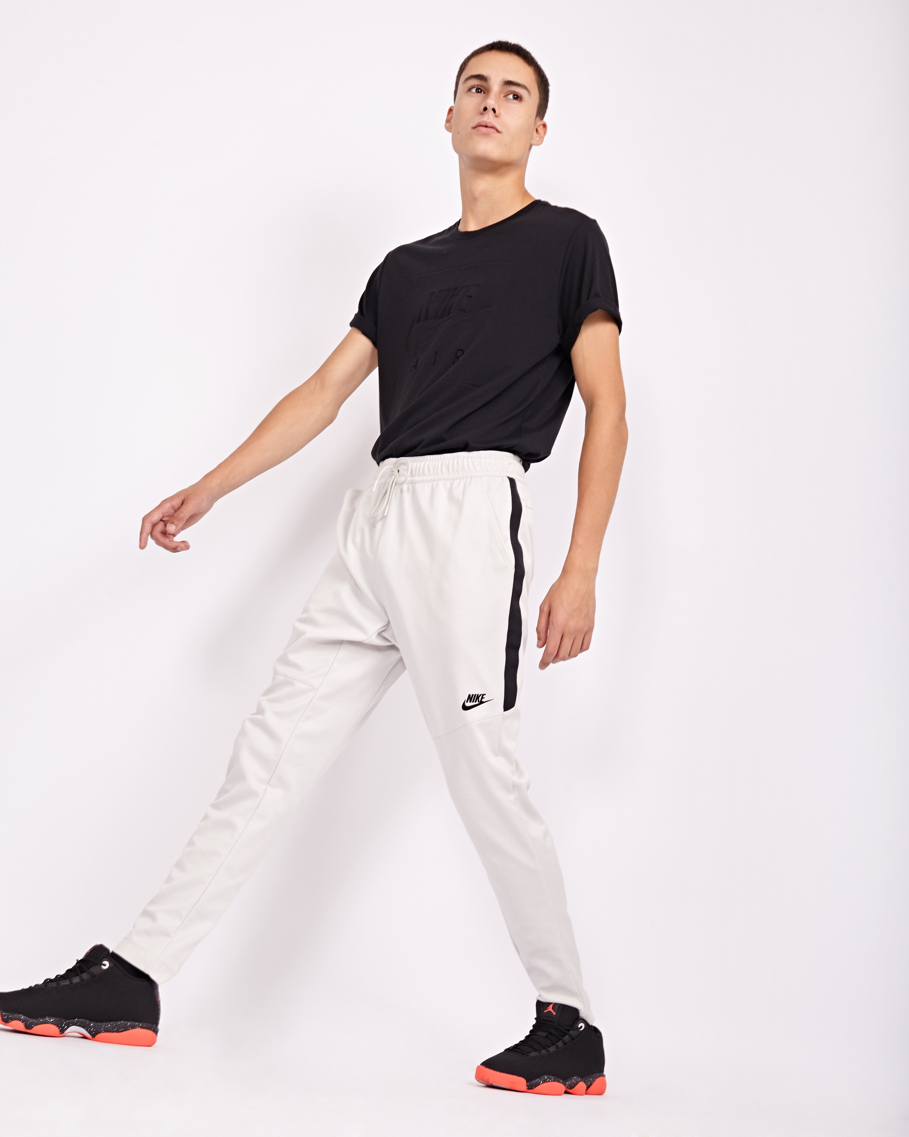 nike tribute track pant light bone