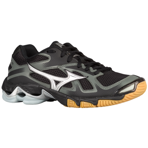 Mizuno Wave Bolt 5 - Women's - Black / Silver