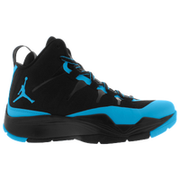 Jordan Super.Fly II PO - Boys' Grade School - Black / Light Blue
