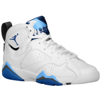 Jordan Retro 7 - Boys' Grade School - White / Blue