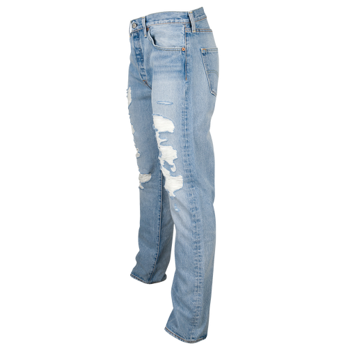 Levi's 501 Original Fit Jeans - Men's - Light Blue / Light Blue