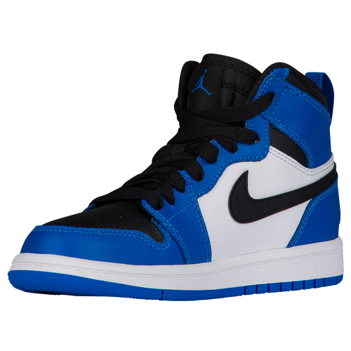 Jordan AJ 1 High - Boys' Preschool - Blue / White