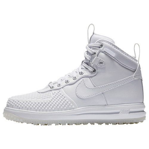 Nike Lunar Force 1 Duckboots - Men's - All White / White