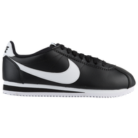 나이키 코르테즈 Nike Classic Cortez - Womens,Black/White/Black