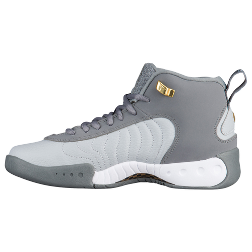 Jordan Jumpman Pro - Boys' Grade School - Grey / White