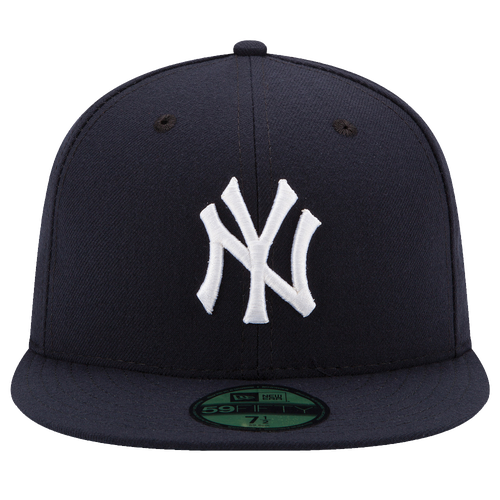 New Era MLB 59Fifty Authentic Cap - Men's - New York Yankees - Navy / White