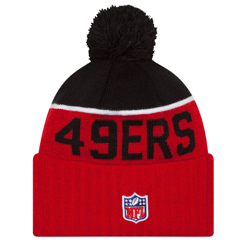 New Era NFL Sideline Sport Knit - Men's - San Francisco 49ers - Red / Black