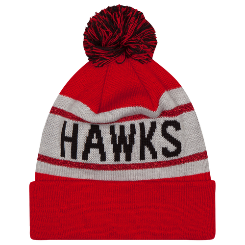 New Era NBA Biggest Fan Delux Knit - Men's - Atlanta Hawks - Red / White