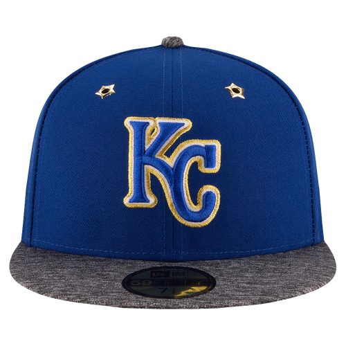 New Era MLB 59Fifty All-Star Game Cap - Men's - Kansas City Royals - Blue / Grey