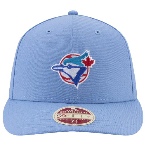 New Era MLB Vintage Fitted Cap - Men's - Toronto Blue Jays - Light Blue / Red