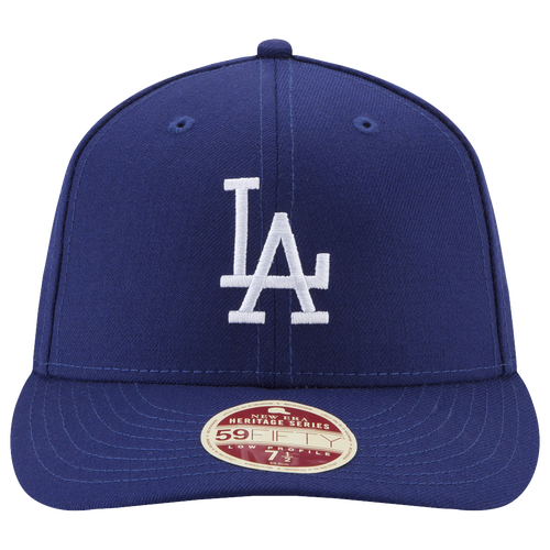 New Era MLB Vintage Fitted Cap - Men's - Los Angeles Dodgers - Blue / White