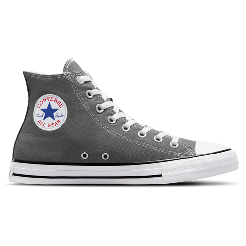 Converse All Star Hi - Boys' Grade School - Grey / White
