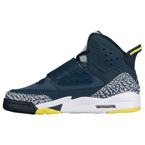 Jordan Son of Mars - Boys' Grade School - Navy / Light Green