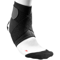 McDavid Ankle Support with Strap - All Black / Black