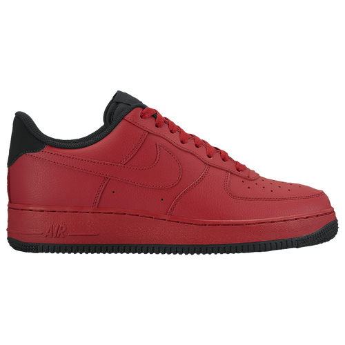 Nike Air Force 1 Low - Men's - Red / Black