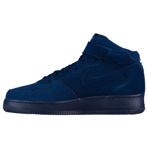 Nike Air Force 1 Mid - Men's - Navy / Navy