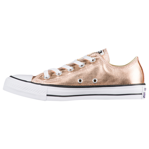 Converse All Star Ox - Girls' Grade School - Gold / White