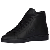 converse pro leather 76 mid black