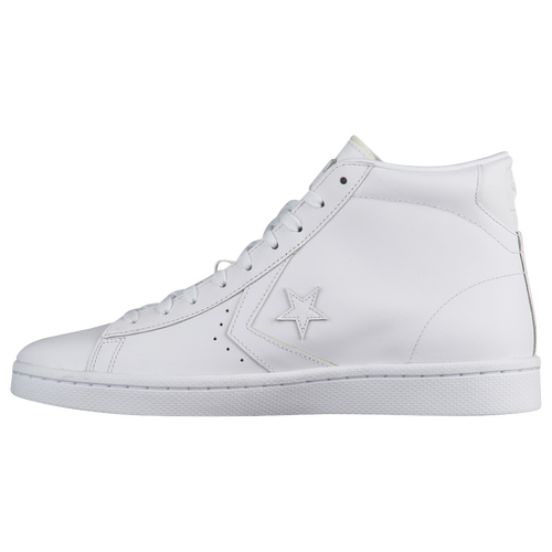 Converse Pro Leather 76 Mid - Men's - All White / White