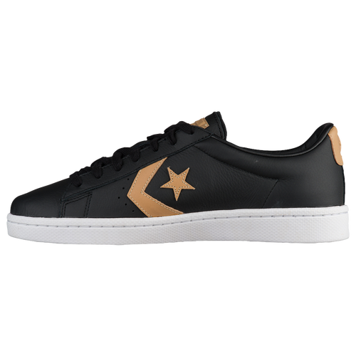 Converse Pro Leather 76 Ox - Men's - Black / Tan