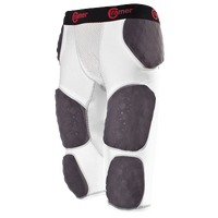 Cramer Thunder 7-Pad Integrated Football Girdle - Men's - White / Black