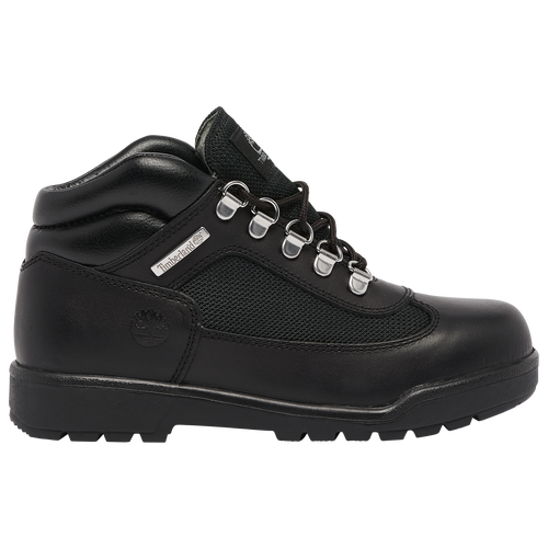 Timberland Field Boot Mid - Boys' Grade School - Black / Black