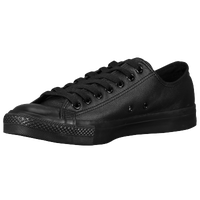 Converse All Star Ox Leather - Men's - All Black / Black