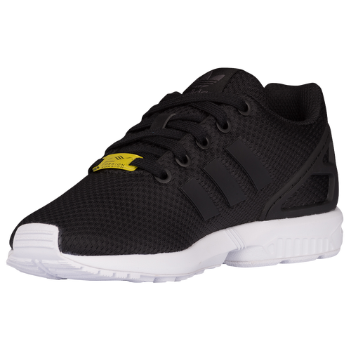 adidas Originals ZX Flux - Boys' Grade School - Black / White