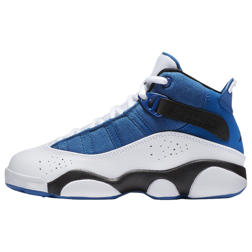 Jordan 6 Rings - Boys' Grade School - Blue / White