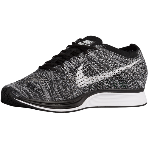 Nike Flyknit Racer - Men's - Black / White
