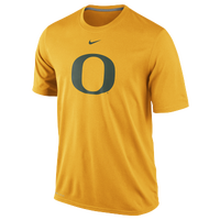 Nike College Dri-Fit Logo Legend T-Shirt - Men's - Oregon Ducks - Yellow / Dark Green