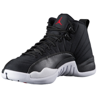 mens black jordan retro 12