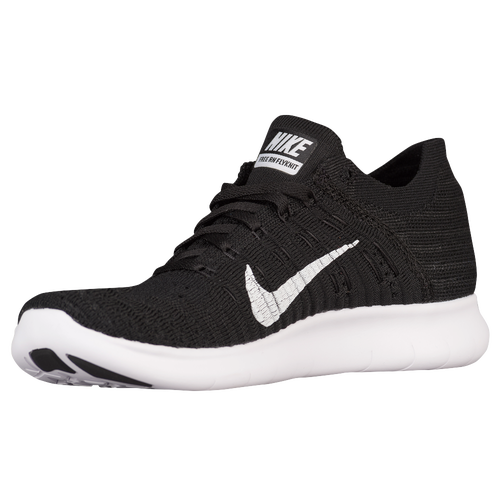 Nike Free RN Flyknit - Women's - Black / White