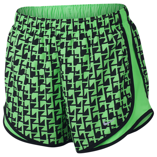 green nike tempo shorts
