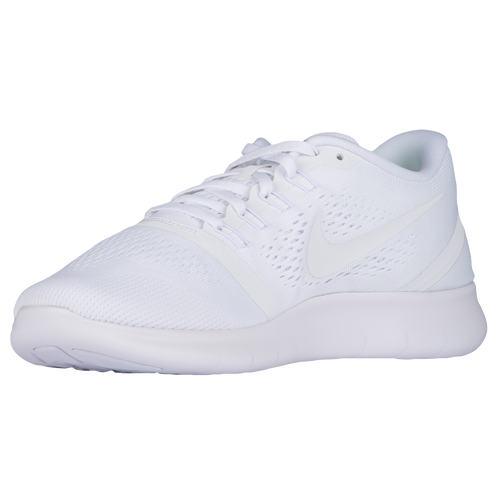 Nike Free RN - Men's - All White / White