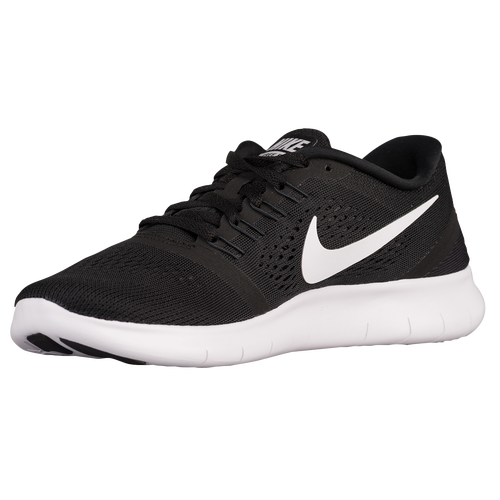 Nike Free RN - Women's - Black / White