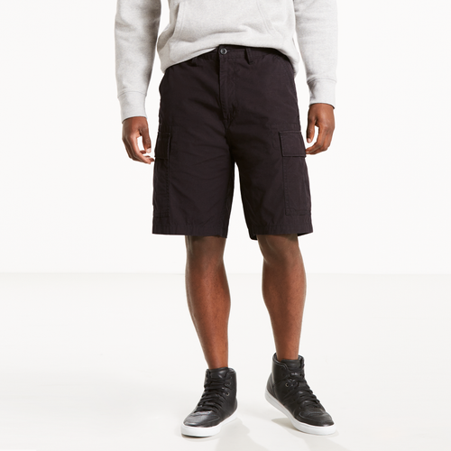 Levi's Carrier Cargo Shorts - Men's - All Black / Black