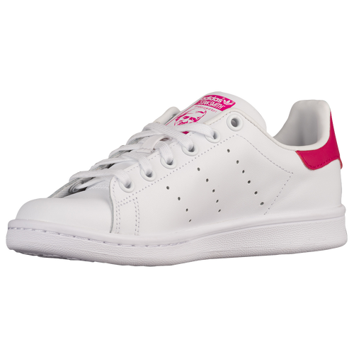 adidas Originals Stan Smith - Girls' Grade School - White / Pink