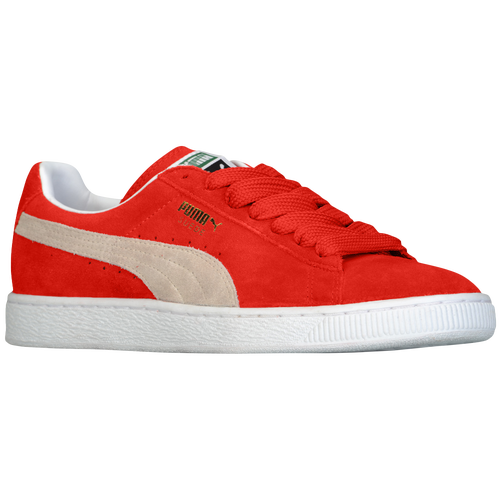 PUMA Suede Classic - Men's - Red / Off-White