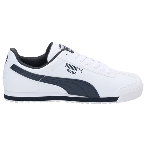 PUMA Roma Basic - Men's - White / Navy