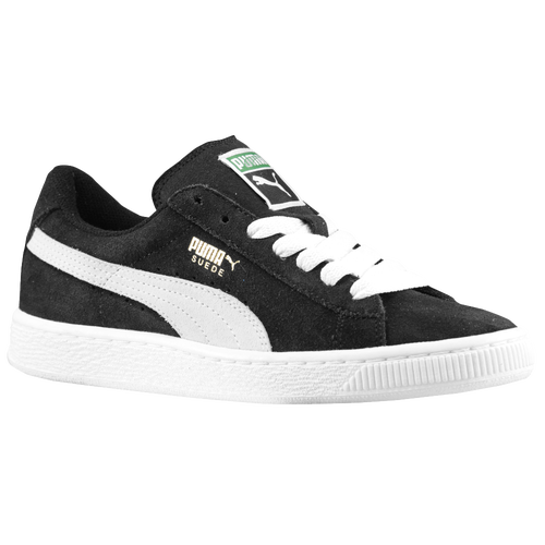 PUMA Suede Classic - Boys' Grade School - Black / White