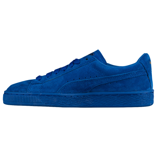 PUMA Suede Classic - Boys' Grade School - Blue / Blue