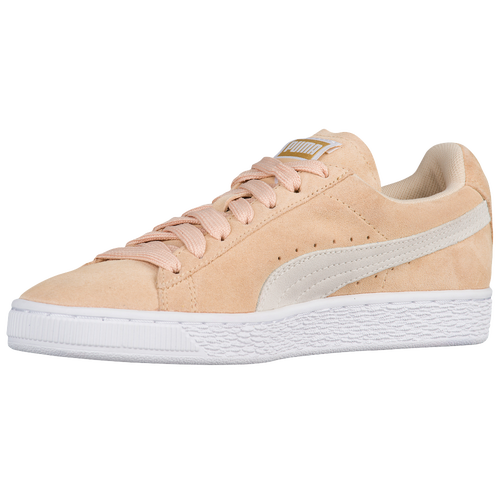 PUMA Suede Classic - Women's - Orange / Off-White