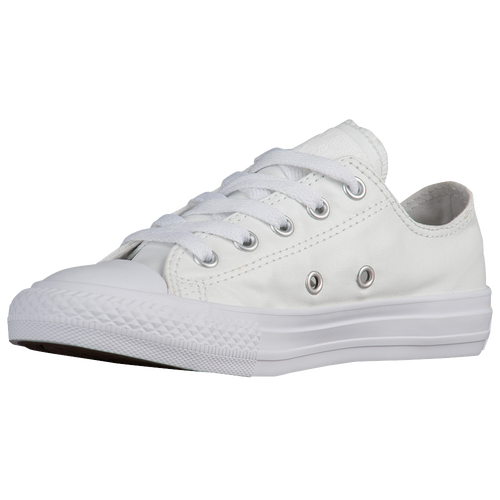 Converse All Star Ox - Girls' Preschool - All White / White