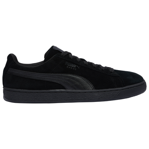 puma suede noir foot locker