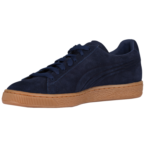 PUMA Suede Classic - Men's - Navy / Tan