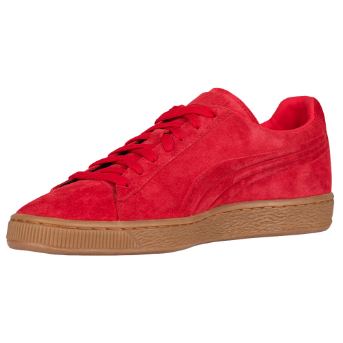 PUMA Suede Classic - Men's - Red / Tan